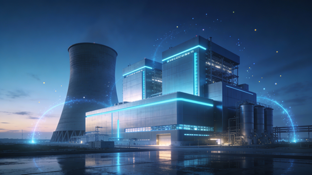 Modern nuclear power plant